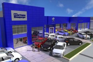 Salón de ventas y servicios Peugeot